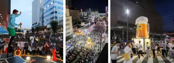「東北最大級！郡山駅前で7万人規模のビアガーデン「サマーフェスタ IN KORIYAMA 2026」7/24-26開催！ 有料席はJRE MALLで予約可能」の画像
