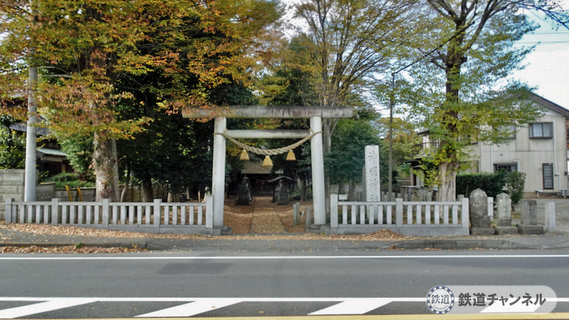 つくばエクスプレス【駅ぶら】071　流山おおたかの森駅 その13　南190-1 神明神社、上新宿291 八坂神社