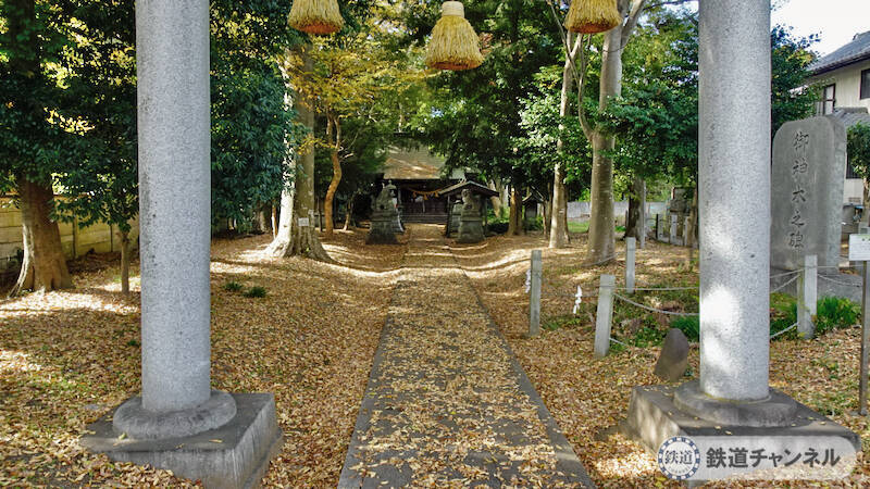 つくばエクスプレス【駅ぶら】071　流山おおたかの森駅 その13　南190-1 神明神社、上新宿291 八坂神社