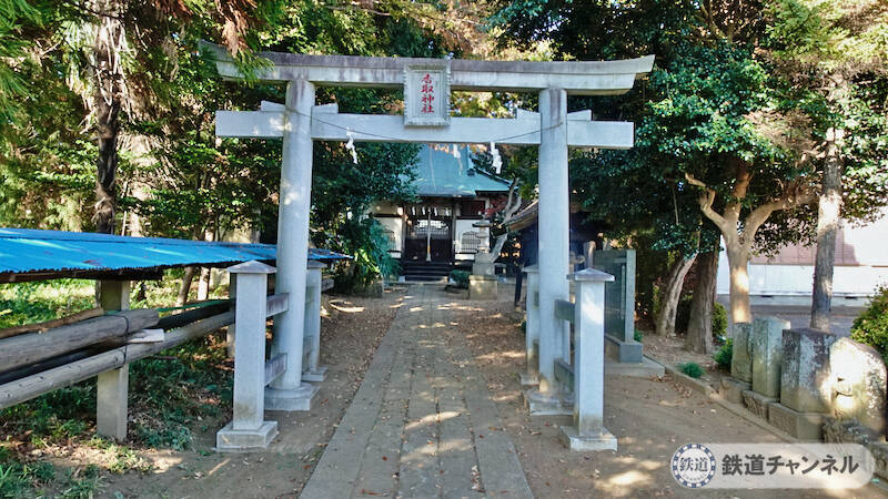 つくばエクスプレス【駅ぶら】073　流山おおたかの森駅 その15　青田香取神社　平方香取神社