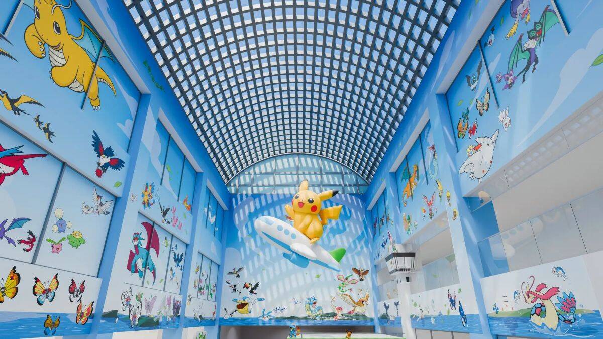 世界初「ポケモン」空港が石川県能登に7/7 開港！空飛ぶポケモン111種がお出迎え、限定グッズ＆ラッピングバスが可愛すぎる！