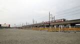 「京葉線 幕張新駅設置付近に動き、高架橋に足場」の画像8