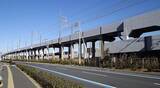 「京葉線 幕張新駅設置付近に動き、高架橋に足場」の画像1