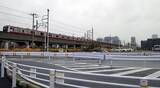 「京葉線 幕張新駅設置付近に動き、高架橋に足場」の画像6