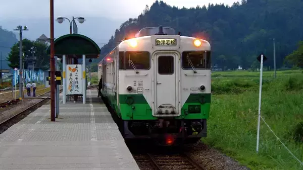 「専用臨時列車「ありがとう只見キハ40」運行　3/21と3/22に日帰りの旅」の画像