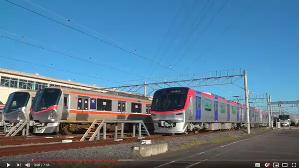 「TX-3000系の試運転動画公開――つくばエクスプレス」の画像