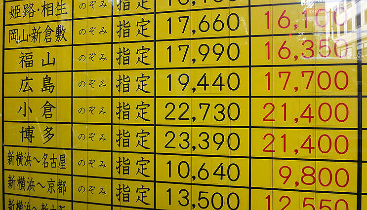 いややっぱり安い きょうの金券ショップ新幹線価格 2020年2月12日 エキサイトニュース