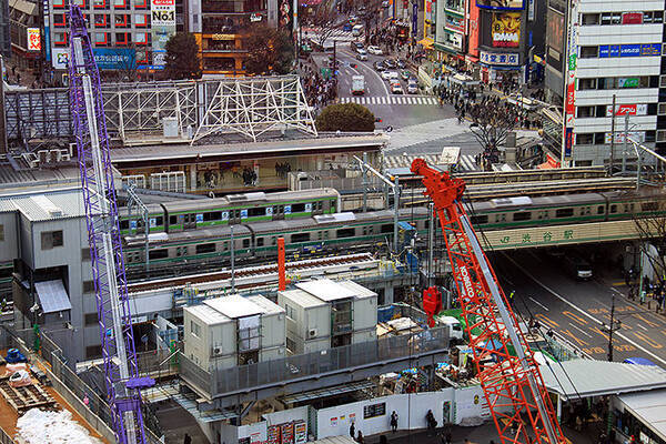 渋谷駅6 1 埼京線ホームが山手線位置で並ぶ 線路とホームを移設 5 30 31運休あり 2020年2月18日 エキサイトニュース