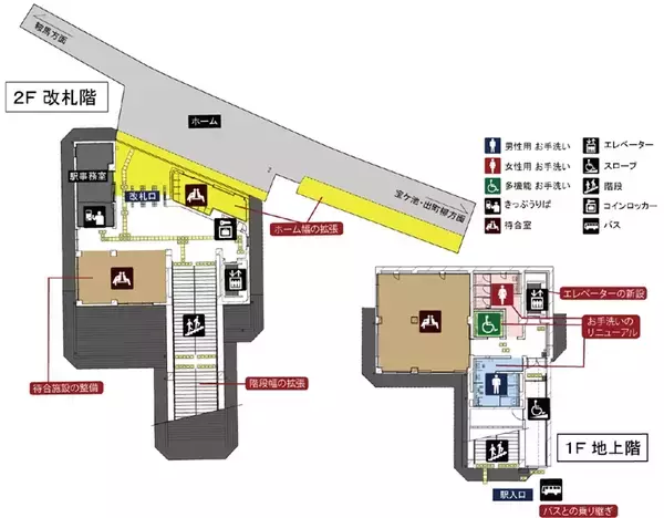 「貴船口駅新駅舎　3/19供用開始　バリアフリー化で使いやすく」の画像