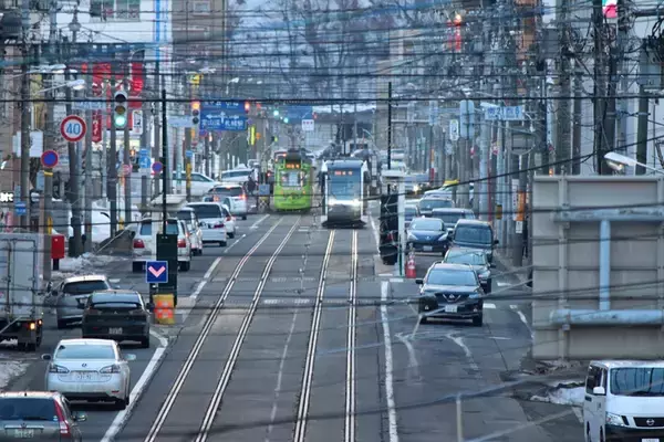 「【札幌市路面電車60分トリップ(3)】山鼻線(中央図書館前～すすきの)」の画像