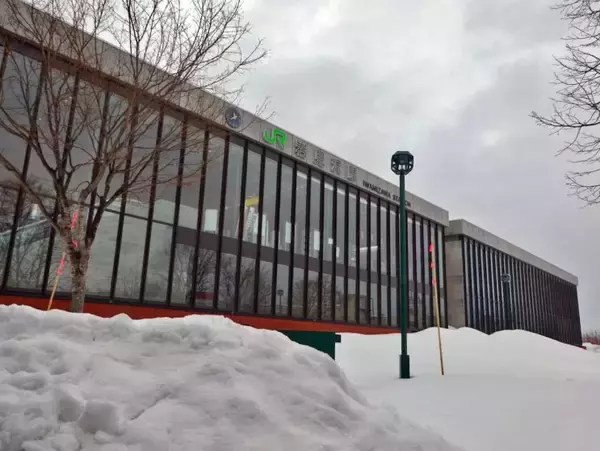 「雪景色　静かに時間が流れます【50代から始めた鉄道趣味】261」の画像