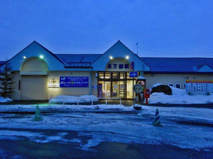 雪景色　静かに時間が流れます【50代から始めた鉄道趣味】261