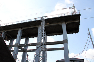 新幹線カタパルト三島ハッチ開け、こだまN700系の発進だ！