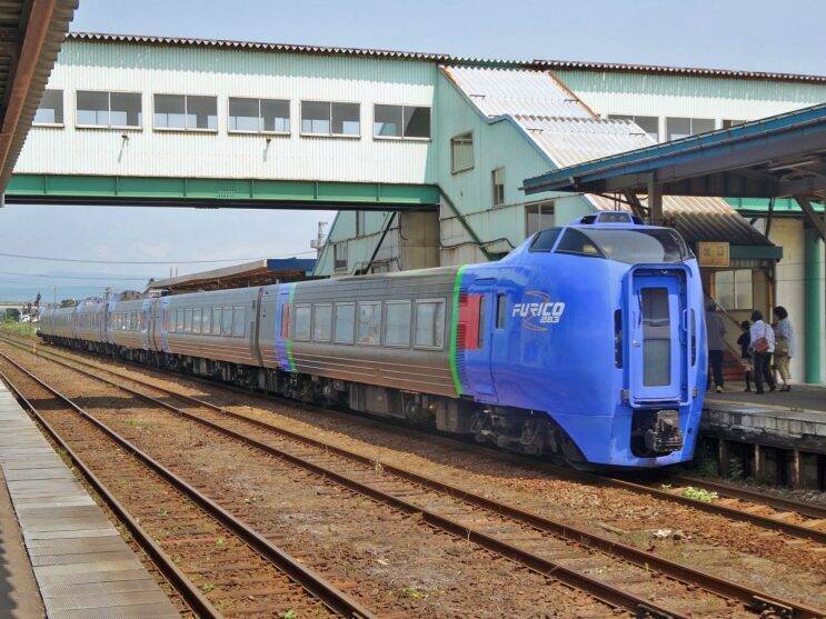 お昼時間の長万部駅は初めて【50代から始めた鉄道趣味】312