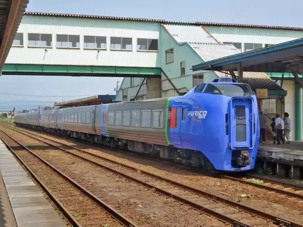 「お昼時間の長万部駅は初めて【50代から始めた鉄道趣味】312」の画像