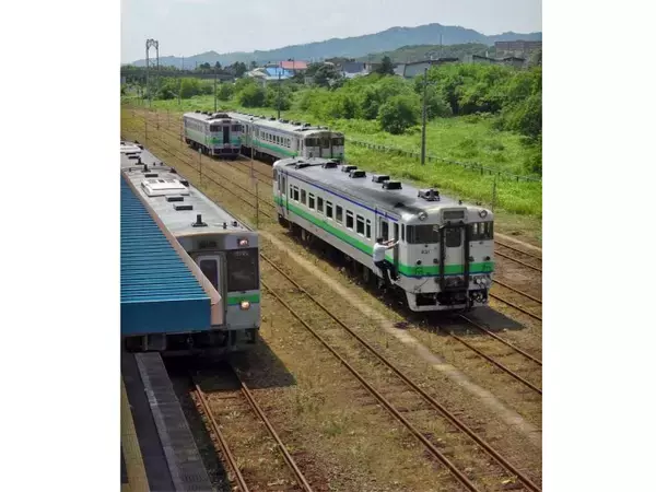 「お昼時間の長万部駅は初めて【50代から始めた鉄道趣味】312」の画像