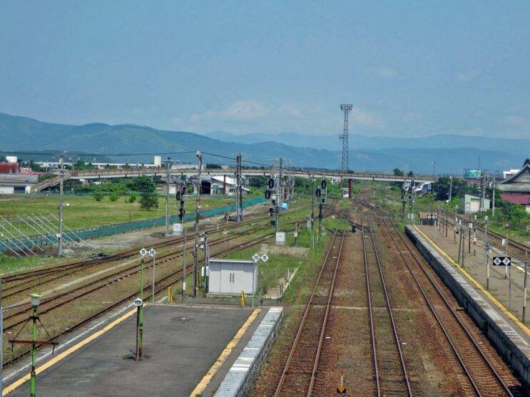 お昼時間の長万部駅は初めて【50代から始めた鉄道趣味】312