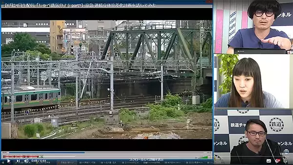 「夕張支線の思い出、京急品川駅まわりの高架化地平化…鉄道チャンネル LINE LIVE アーカイブ公開中」の画像