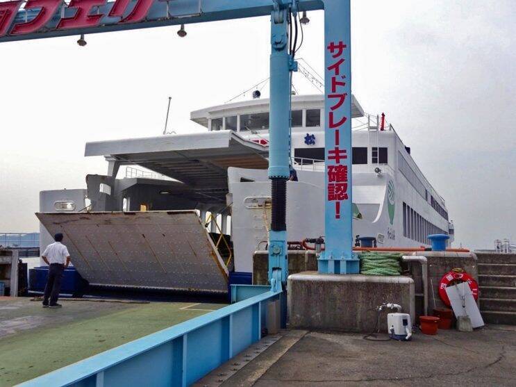 宇野駅から髙松行フェリーに乗船【50代から始めても楽しめますよ鉄道趣味】