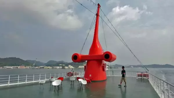 宇野駅から髙松行フェリーに乗船【50代から始めても楽しめますよ鉄道趣味】