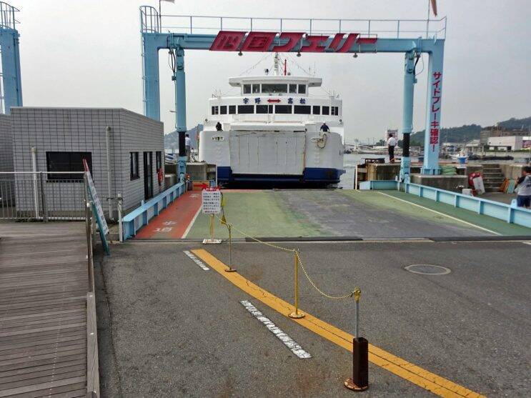 宇野駅から髙松行フェリーに乗船【50代から始めても楽しめますよ鉄道趣味】