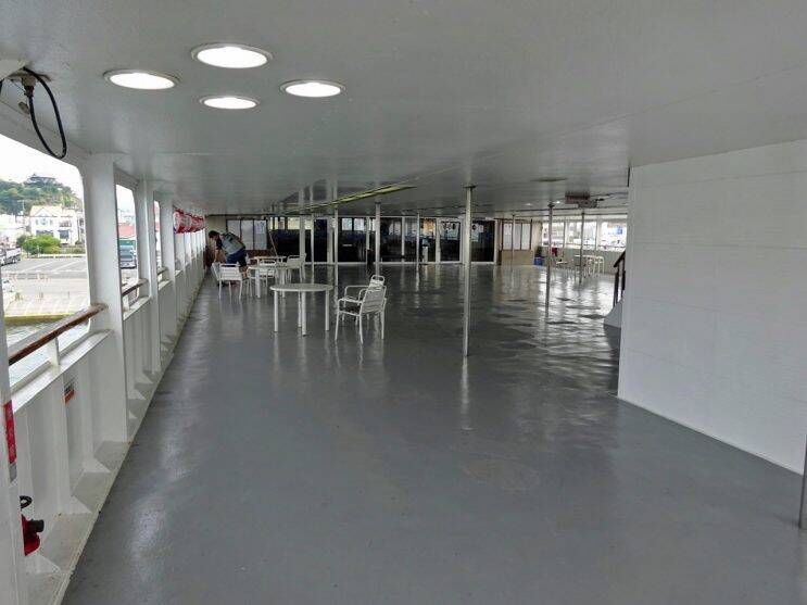 宇野駅から髙松行フェリーに乗船【50代から始めても楽しめますよ鉄道趣味】