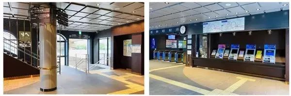 「東京モノレール「大井競馬場前駅」リニューアル　「優美な大人の遊び場」を意識したデザインで8月3日オープン」の画像