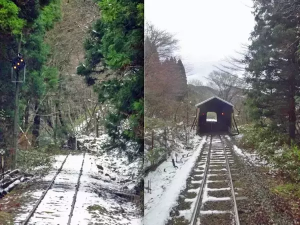 「JR西日本で唯一の三段式スイッチ・バック【50代　嗚呼　50代　鉄道趣味】」の画像