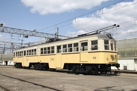 「びわこ号色塗装」列車、大津線で9月14日運行開始　京阪電気鉄道