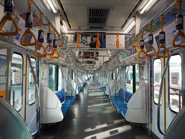 これが「美しい時代へ号」……！ 阪急×阪神×東急 協働  「SDGs トレイン2020」出発進行