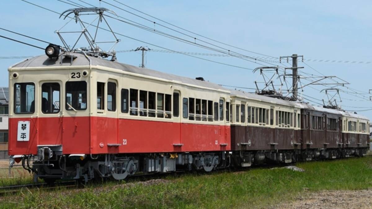 ことでん 9月20 21日に4両編成レトロ電車を最終運転 234人の乗客が抽選で決定 2020年9月11日 エキサイトニュース