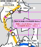 「北海道新幹線　青函トンネル内初の210km運転　今年12月31日から来年1月4日まで」の画像1