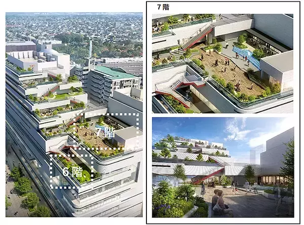 「宮崎駅前にスタイリッシュな大型商業施設「アミュプラザみやざき」JR宮交ツインビル 11/20誕生！ 駅は高千穂口と大和口に変更」の画像