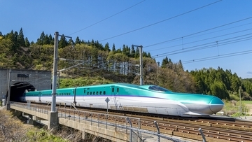 東京～新函館北斗間「最速3時間55分」、青函トンネル区間 時速210km運転のダイヤイメージ