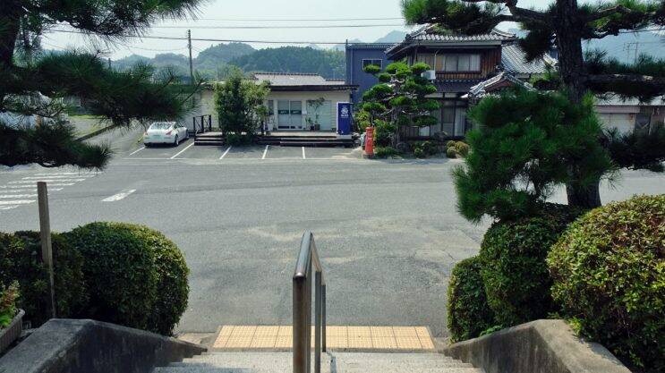 四辻駅　松の木がシンボル？【木造駅舎巡礼02】山陽本線