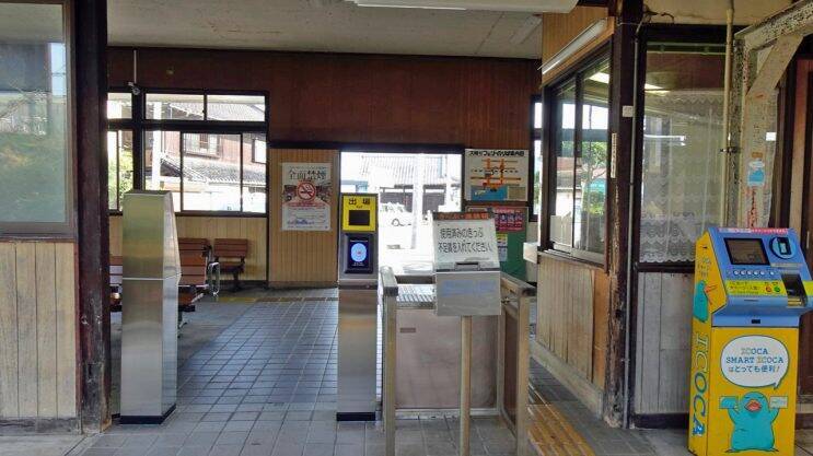安芸津駅　50年前の壁画【木造駅舎巡礼03】呉線
