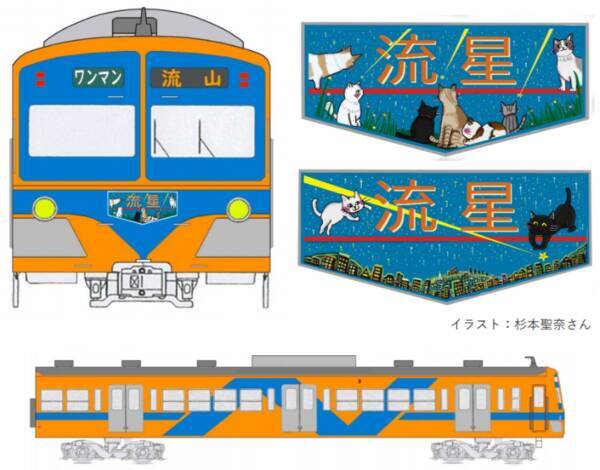流鉄 流山線 5000形 流星 色やデザインを更新して1月に登場 年12月3日 エキサイトニュース