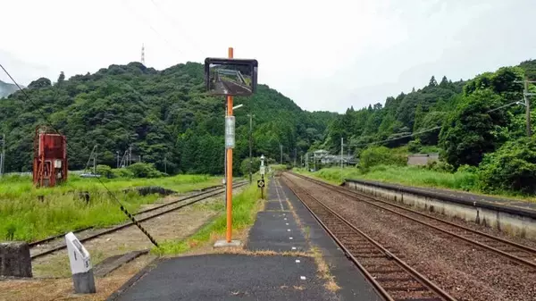 「行き止まりの道に駅がありました【木造駅舎巡礼06】美祢線07」の画像