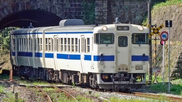 キハ40系が来ました【木造駅舎巡礼07】日田彦山線03