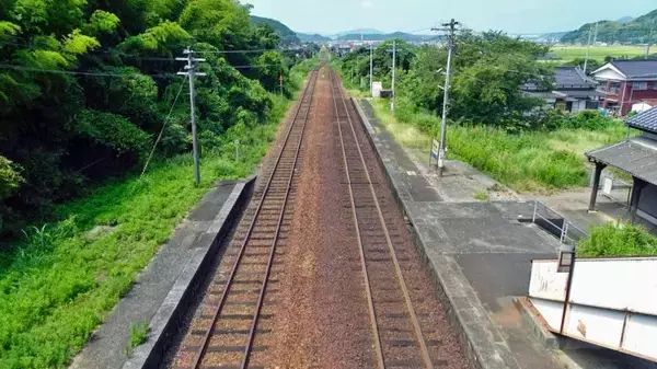 「跨線橋から見る風景も良いなぁ【木造駅舎巡礼10】山陰本線10」の画像