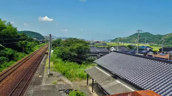 「跨線橋から見る風景も良いなぁ【木造駅舎巡礼10】山陰本線10」の画像