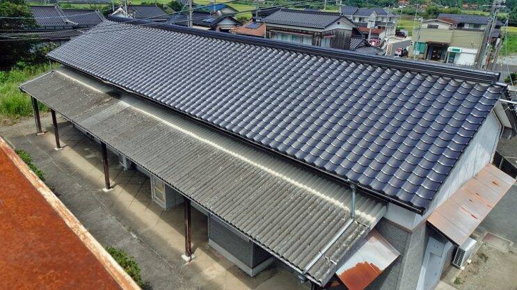 跨線橋から見る風景も良いなぁ【木造駅舎巡礼10】山陰本線10