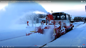 外国人がみた日本の除雪機、カナダのラッセル車も豪快【動画】