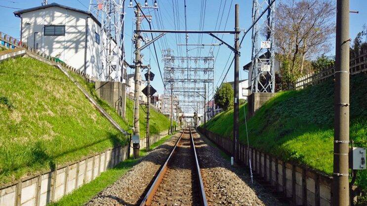 車返変電所まで来ました【駅ぶら04】多摩川線12