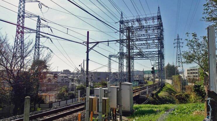 車返変電所まで来ました【駅ぶら04】多摩川線12