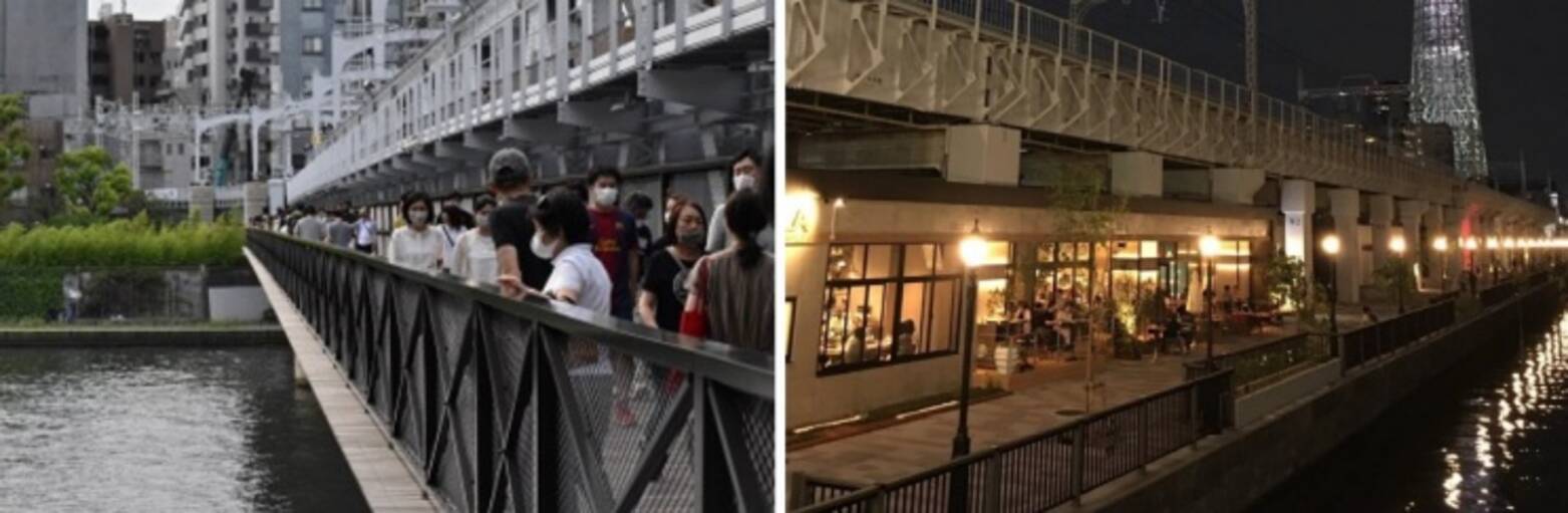 国交省の かわまち大賞 受賞 東武鉄道がスカイツリー足元の北十間川の河川空間整備で 2021年1月22日 エキサイトニュース