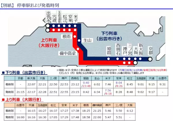 「ウエストエクスプレス銀河　2021年春山陰コースの詳細発表　JR西日本」の画像