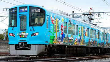 大阪環状線 JRゆめ咲線にUSJカラー323系 運行開始、万博開催にむけて新大阪直通構想も