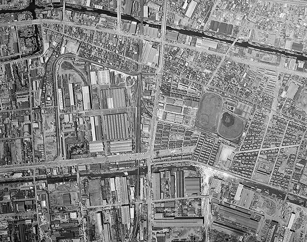 「江東区マンモス団地エリアはむかし渋沢栄一らが設立した車両製造工場だった」の画像