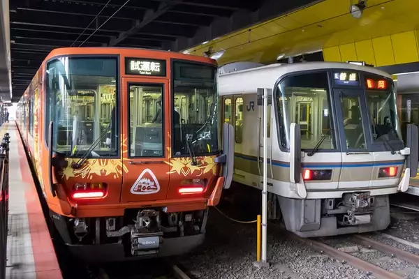 「JR嵯峨野線にて「森の京都QRトレイン」が運行開始」の画像